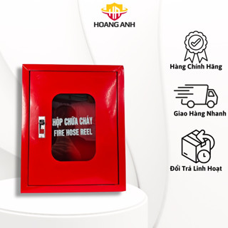 Hộp cứu hỏa, tủ cứu hoả dùng để đựng bình chữa cháy, cuộn vòi, thiết bị chữa cháy đề phòng hoả hoạn xảy ra