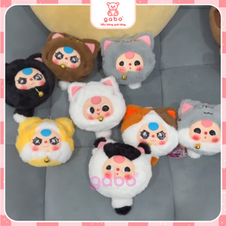 Box Bé Ba Mèo thần tài Lucky cat mini, blind box thỏ thị trấn, BB3 hải sản hàng vn sản xuất ko ca.rd  GABO TEDDY BEAR