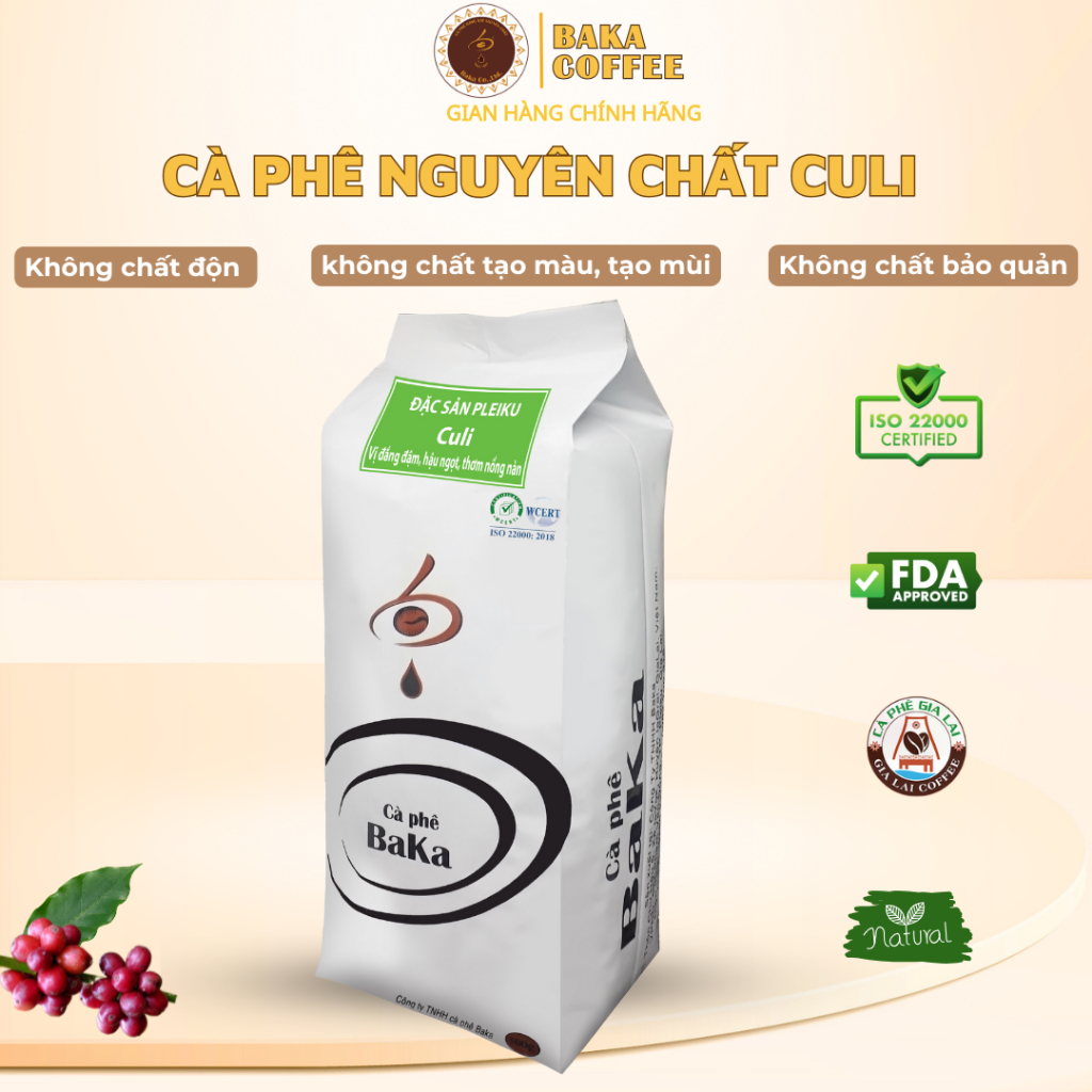 Cà Phê Nguyên Chất Baka Coffee - Culi