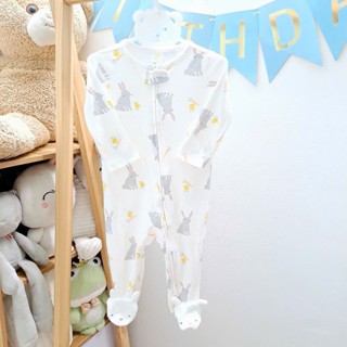 [Link lựa 6m (5.5kg-7.5kg) ] Body sleep, Bộ áo liền quần cho bé trai bé gái body liền tất cho bé