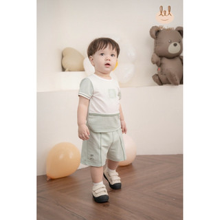 [ Lil - Little Love ] Bộ Lil cộc tay cho bé trai bé gái