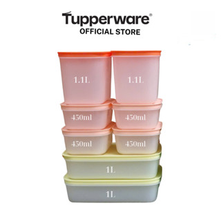 Bộ hộp đông gen II Tupperware chính hãng 8 hộp nhựa dẻo