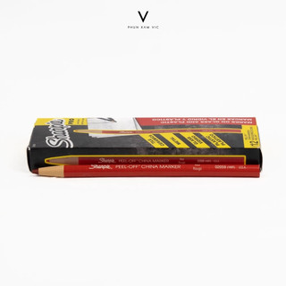 Chì Đá Sharpie Màu Đỏ Vẽ Sợi