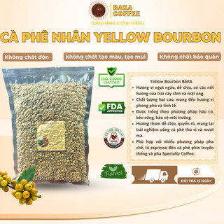 Cà Phê Nhân Yellow BourBon (Bì 1kg)