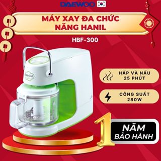 Máy xay hấp đa năng Hàn Quốc 3 trong 1 Hanil HBF-300 xay ăn dặm và nấu trong 25 phút, BH 1 năm