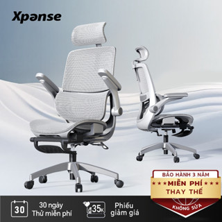 Xpanse W202 Ghế công thái học lưới rỗng đàn hồi cao mới, tay vịn gập lại giúp tiết kiệm không gian