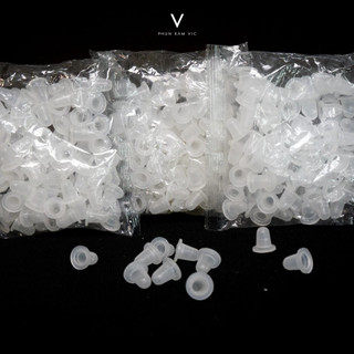Chum Silicon Đựng Mực Phun Xăm [Bịch 100 Cái]