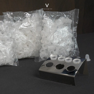 Chum Silicon Đựng Mực Phun Xăm [Bịch 100 Cái]