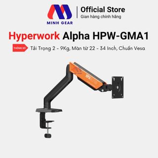 Giá treo / Arm màn hình HyperWork Alpha HPW GMA1 / Alpha Pro GMA02 (Hàng Chính Hãng)