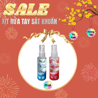 Xịt rửa tay sát khuẩn StayDry 70ml