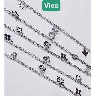 Lắc tay lắc chân inox cao cấp đeo mãi không đen PT02 (giao ngẫu nhiên)