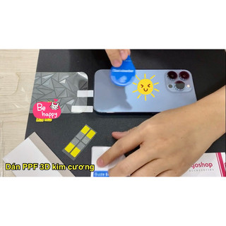 Miếng dán 3D kim cương iPhone 15 Pro Max - iPhone 15 Pro - iPhone 15 Plus - iPhone 15