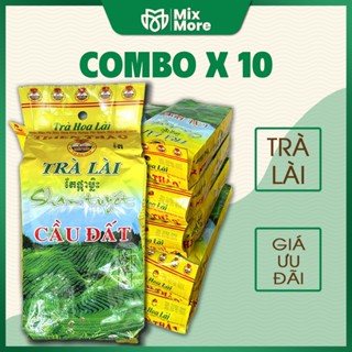 Combo 10 gói Trà Lài Shan Tuyết Cầu Đất Thiên Thảo loại 1 giá tốt chuyên dùng cho quán cà phê, quán ăn Mixmore
