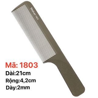 Lược cắt tóc nam Makar 1803 rất mỏng và bám tóc