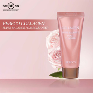 Sữa rửa mặt collagen , giúp cấp ẩm sáng da và trẻ hóa làn da  - BEBECO Collagen Super Balance Foam Cleanser