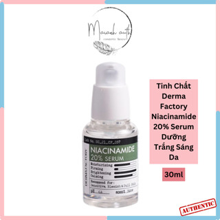 Tinh chất dưỡng trắng Derma Factory Niacinamide 20% Serum 30ml