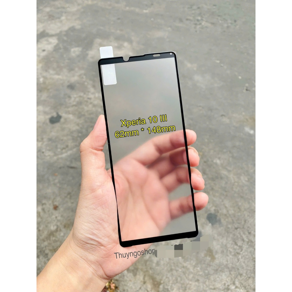Kính cường lực mờ chống bám vân tay Sony Xperia 1 / Xperia 1 II / Xperia 1 III  / 10 III / Xperia 5 