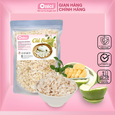 CÙI BƯỞI SẤY KHÔ LOẠI 1 GÓI 500G - Bưởi An Giang BẾP CỦA MẸ - ONICI