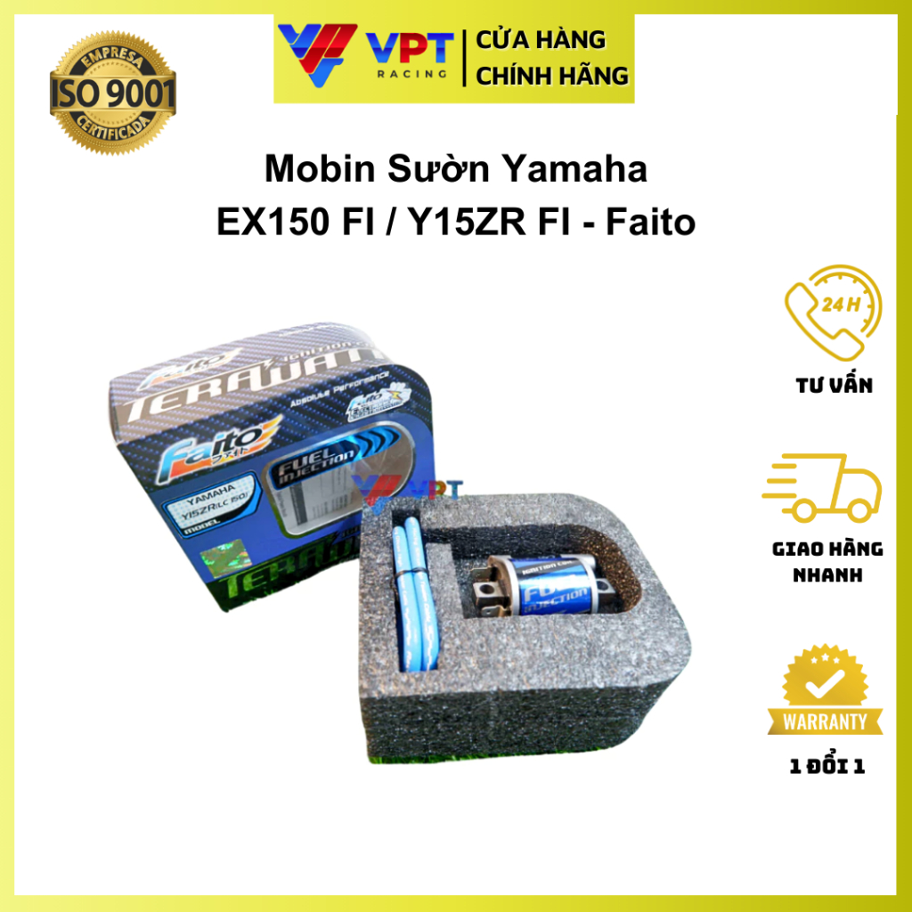 Mobin sườn Exciter 150 fi, Y15ZR fi - chính hãng FAITO MP