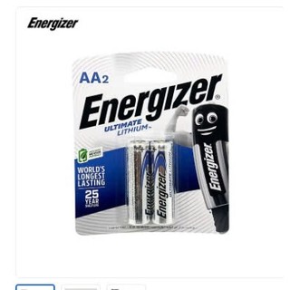 Pin Energizer Lithium AA L91 BP2