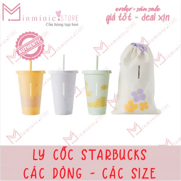 Ly cốc hãng Starbucks - các loại, các size, các mã