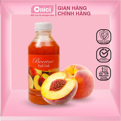 Sinh Tố Berino Đào Chai 1 Lít BẾP CỦA MẸ - ONICI