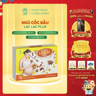 Ngũ cốc bầu Lạc Lạc Dr.maya 600g (30 gói), hương vị thơm ngon, cung cấp dinh dưỡng cho thai nhi phát triển