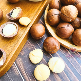 HẠT MACCA NGUYÊN VỎ GIÀU DINH DƯỠNG 450gr - LÁ TÍA TÔ