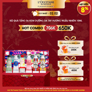 Bộ Set Kem Dưỡng Tay L'Occitane Hand Cream 10ml/tuýp Hương Ngẫu Nhiên