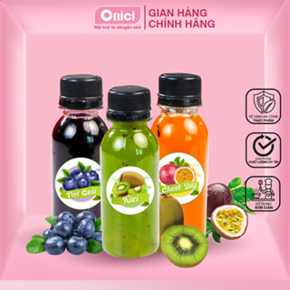 Sinh tố Berrino chanh dây, kiwi, việt quất Bếp Của Mẹ ONICI sốt panna cotta combo 3 chai