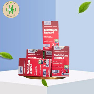  COMBO Viên Trắng Da Glutathione Reduced  Jarrow Fomulas  1000mg 60V 