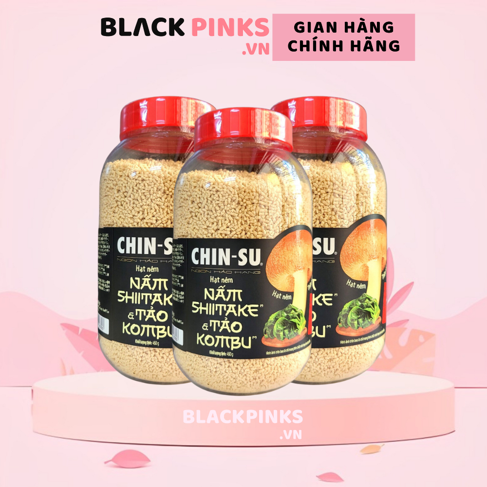 Hạt nêm Chin-su nấm Shiitake và tảo Kombu 450g