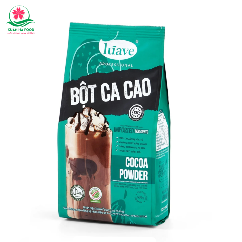 Bột CaCao Đắng Luave 500g | Xuân Hà Food