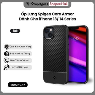 Ốp Lưng Spige dành cho iPhone 13/ 14 - Core Armor - Nhựa Dẻo TPU - Chống Sốc