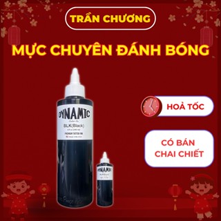 Mực xăm tattoo BLK Dynamic - Mực xăm đen BLK chính hãng - chuyên đánh bóng mịn - Mực BLK