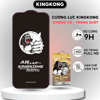Kính cường lực Iphone KINGKONG chống vỡ dán màn hình cho ip xr xs max 11 12 13 14 15 16 pro max