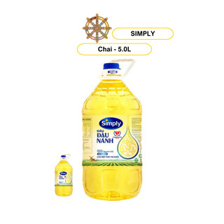 [Chai] Dầu ăn đậu nành SIMPLY 5L