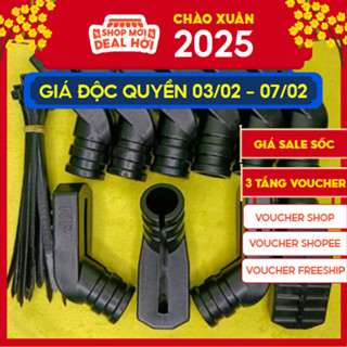 [Combo 10 cái] Bọc chân chống giá rẻ tặng kèm 20 dây rút phụ kiện phụ tùng không thể thiếu cho xe máy chống trầy sướt sà