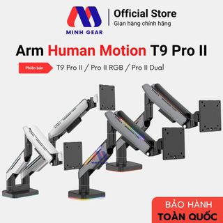 Giá treo màn hình HyperWork / Human Motion T9 Pro II / T9 Pro II RGB / T9 Pro II Dual (Chính Hãng)