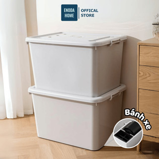 Thùng Đựng Đồ Chơi Có Bánh Xe, Thùng Nhựa Đựng Đồ Có Nắp Siêu Lớn, Chất Liệu Cao Cấp Bền Bỉ Q010