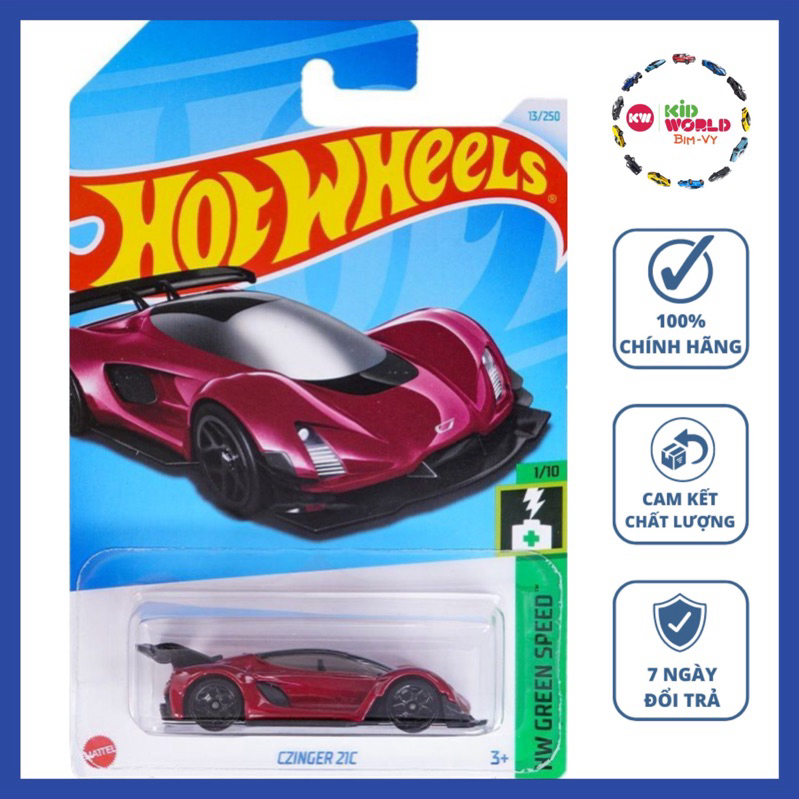 Xe mô hình Hot Wheels basic Czinger 21C HTC92.