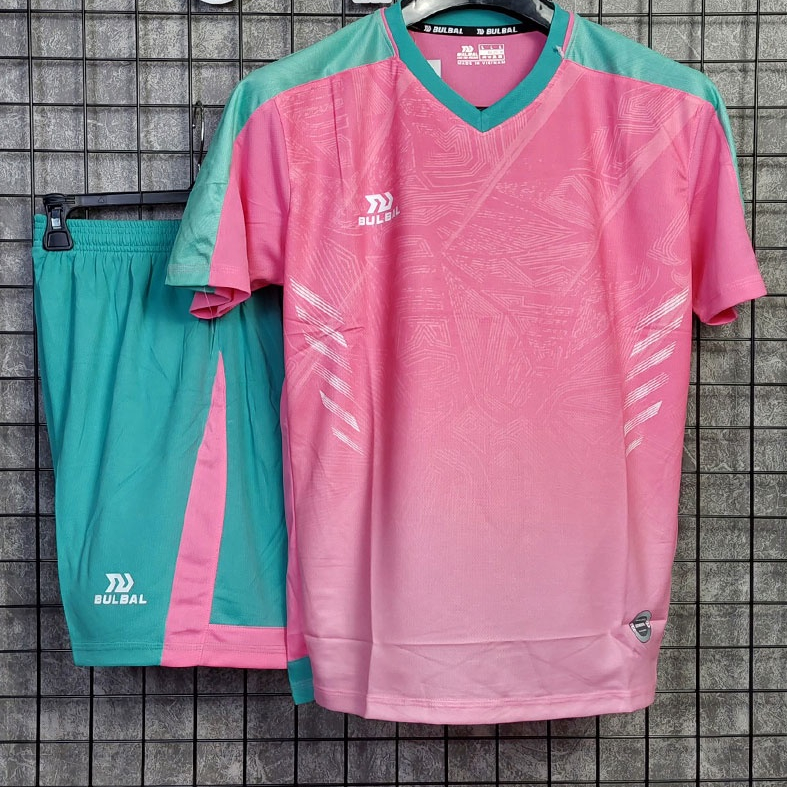 BULBAL – Áo Đá Bóng Không Logo Falcol 3 Hồng - Đồ Đá Banh Nam Nữ Cao Cấp