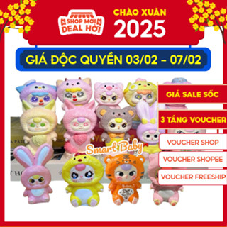 [Hơn 30 mẫu] Tượng tô màu Baby Three mẫu mới hottrend Tượng thạch cao babythree size 8-14cm