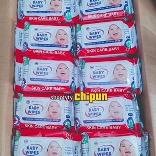 Combo 10 Bịch Khăn Giấy Ướt Baby Wipes