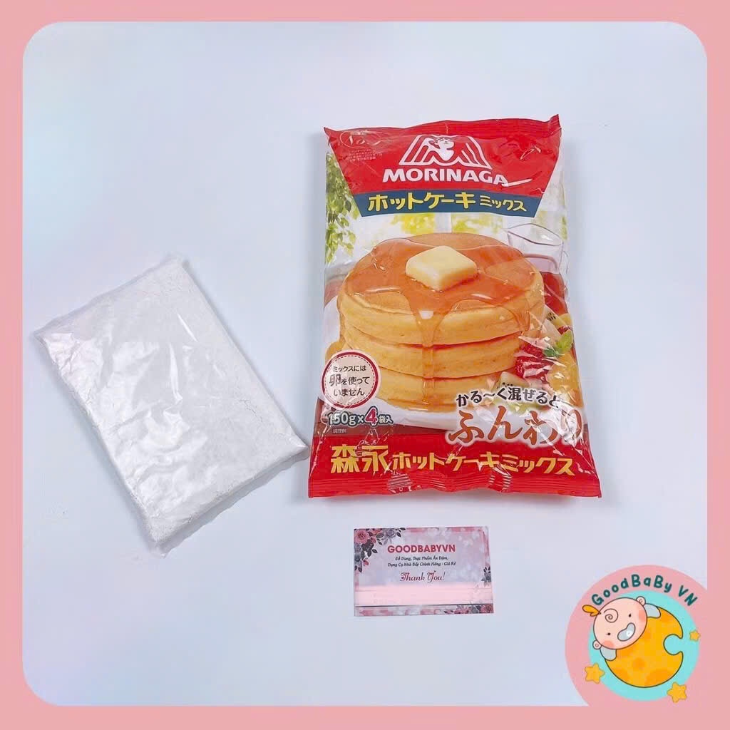 Bột làm bánh Pancake morinaga Nhật Bản cho bé (Bánh rán doremon) Goodbabyvn