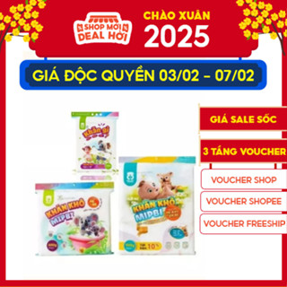  Khăn khô đa năng cho bé Mipbi 900 gram và 600 gram hàng chính hãng công tY 