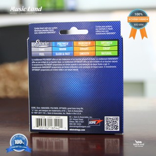 Dây Đàn Guitar Điện Elixir 16542 Chính Hãng Của Mỹ Loại Pack 3 Bộ Cho Âm Thanh Ấm Và Trong