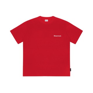 MONAT BLUE Tee Basic 24 - Áo thun basic in logo chất cotton unisex