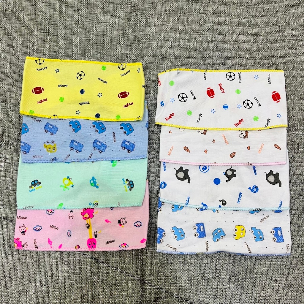 SALE LỖ set 2 Mũ che thóp sơ sinh Mintu cho bé yêu / Nón trẻ em Mintuu