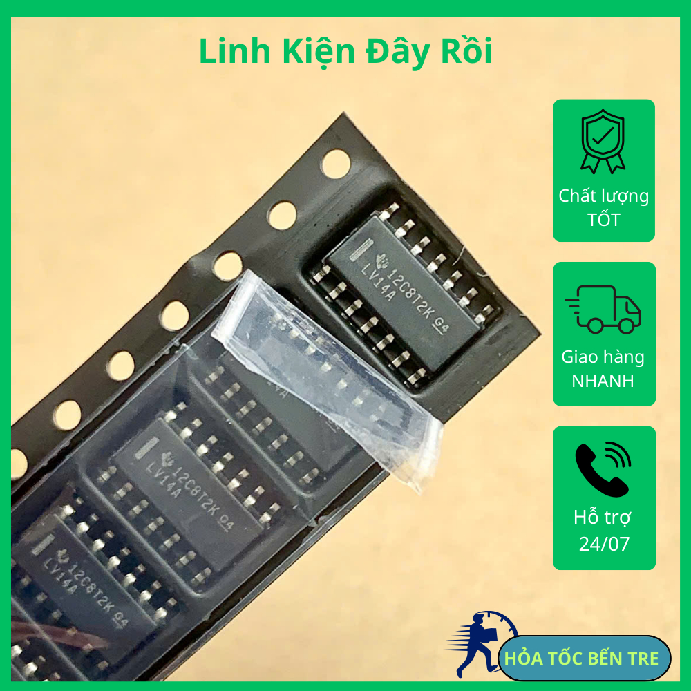 SN74LV14ADR LV14A SOIC-14 chính hãng